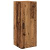 Nástěnná skříňka old wood 34,5 x 34 x 90 cm kompozitní dřevo 857334