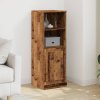 Skříň highboard old wood 36 x 35,5 x 103,5 kompozitní dřevo 857149