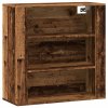 Nástěnná skříňka old wood 80 x 33 x 80 cm kompozitní dřevo 857087