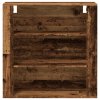 Nástěnná skříňka old wood 80 x 33 x 80 cm kompozitní dřevo 857087