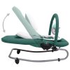 Dětské houpací lehátko zelené ocel 10258