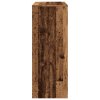 Barový stůl s regály old wood 90x40x103,5 cm kompozitní dřevo 854380