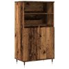Skříň highboard old wood 60 x 36 x 110 cm kompozitní dřevo 857458
