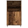 Skříň highboard old wood 60 x 36 x 110 cm kompozitní dřevo 857458