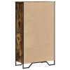 Highboard kouřový dub 79,5 x 35,5 x 137,5 cm kompozitní dřevo 3295309