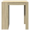 Barový stůl dub sonoma 102 x 70 x 103,5 cm kompozitní dřevo 3309323