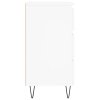 Příborník bílý 60 x 35 x 70 cm kompozitní dřevo 827180