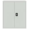 Kartotéka světle šedá 90 x 40 x 145 cm ocel 3188318