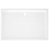 Sprchová vanička s puntíky bílá 80 x 120 x 4 cm ABS 148901