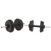 Sada činek barbell a dumbbell, 30 kg 91400