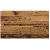 Skříňka pod umyvadlo old wood 90x38,5x45 cm kompozitní dřevo 856249