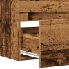 Skříňka pod umyvadlo old wood 90x38,5x45 cm kompozitní dřevo 856249
