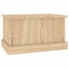 Úložný box dub sonoma 50 x 30 x 28 cm konstrukční dřevo 816499