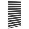 Zebrová roleta 100,9 x 175 cm, šířka látky 96,7 cm, černá 240212