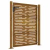 Zahradní branka 100 x 150 cm z cortenové oceli, čtvercový design 153253