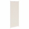 Plisovaná roleta 70 x 200 cm krémová 240632