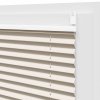 Plisované žaluzie / rolety Plisse 90 x 150 cm - krémové 240639