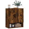 Nástěnná skříňka kouřový dub 60 x 31 x 70 cm kompozitní dřevo 829937