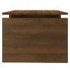 Konferenční stolek hnědý dub 68 x 50 x 38 cm kompozitní dřevo 825842