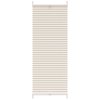 Plisovaná roleta 40 x 100 cm krémová 240617