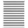 Zebrová roleta 120,9 x 175 cm, šířka látky 116,7 cm, šedá 240215