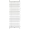 Plisované žaluzie / rolety Plisse 60 x 100 cm - bílé 240593