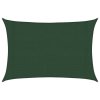 Plachta proti slunci 160 g/m² tmavě zelená 3 x 4,5 m HDPE 311458