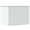 Úložný box bílý 60 x 42 x 46 cm kompozitní dřevo 840653