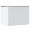 Úložný box bílý 60 x 42 x 46 cm kompozitní dřevo 840653