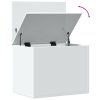 Úložný box bílý 60 x 42 x 46 cm kompozitní dřevo 840653