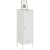 Skříň highboard bílá 36 x 39 x 113 cm ocel 843011
