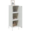 Skříň highboard bílá 36 x 39 x 113 cm ocel 843011