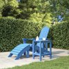 Zahradní stolek Adirondack akvamarínový 38 x 38 x 46 cm HDPE 318644