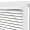 Plisované žaluzie / rolety Plisse 90 x 100 cm - bílé 240605