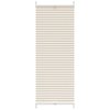 Plisované žaluzie / rolety Plisse 40 x 125 cm - krémové 240618