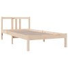 Rám postele masivní dřevo 90 x 190 cm Single 814849