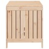 Zahradní úložný box 121 x 55 x 64 cm masivní borové dřevo 823843