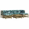 7dílná zahradní sedací souprava a podušky impregnovaná borovice 3185933