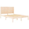Postel bez matrace 120 x 190 cm masivní borovice 3105700