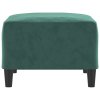 Podnožka tmavě zelená 70x55x41 cm samet 349319