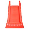 Skládací skluzavka pro děti dovnitř i ven červená a žlutá 92578