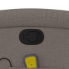 Masážní polohovací křeslo taupe textil 371771