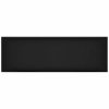 Nástěnné panely 12 ks černé 90 x 30 cm umělá kůže 3,24 m² 343911