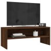 TV skříňka hnědý dub 100 x 40 x 40 cm kompozitní dřevo 815233
