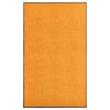 Rohožka pratelná oranžová 90 x 150 cm 323455