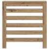 Kryt na radiátor dub artisan 78 x 20 x 82 cm kompozitní dřevo 852689