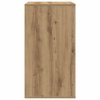 Rohová zásuvková komoda dub artisan 40 x 41 x 76 cm kompozit 852869