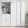Skříň highboard bílá 45 x 42,5 x 185 cm kompozitní dřevo 3281406
