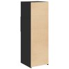 Skříň highboard černá 40 x 42,5 x 124 cm kompozitní dřevo 846160