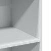 Skříň highboard bílá 70 x 41 x 124 cm kompozitní dřevo 846404